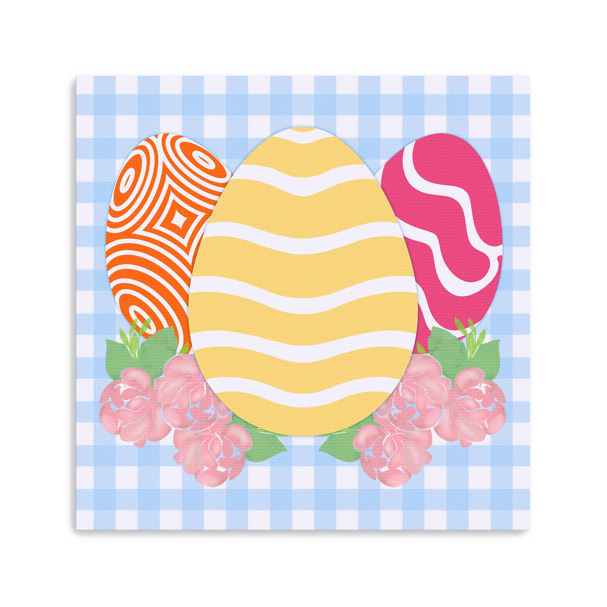 Lumaprints Spring Eggs Canvas Giclée Art
